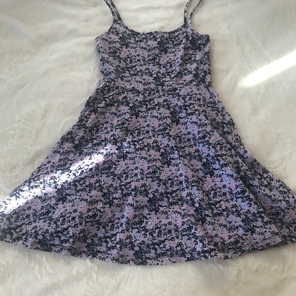 H&M floral print skater dress